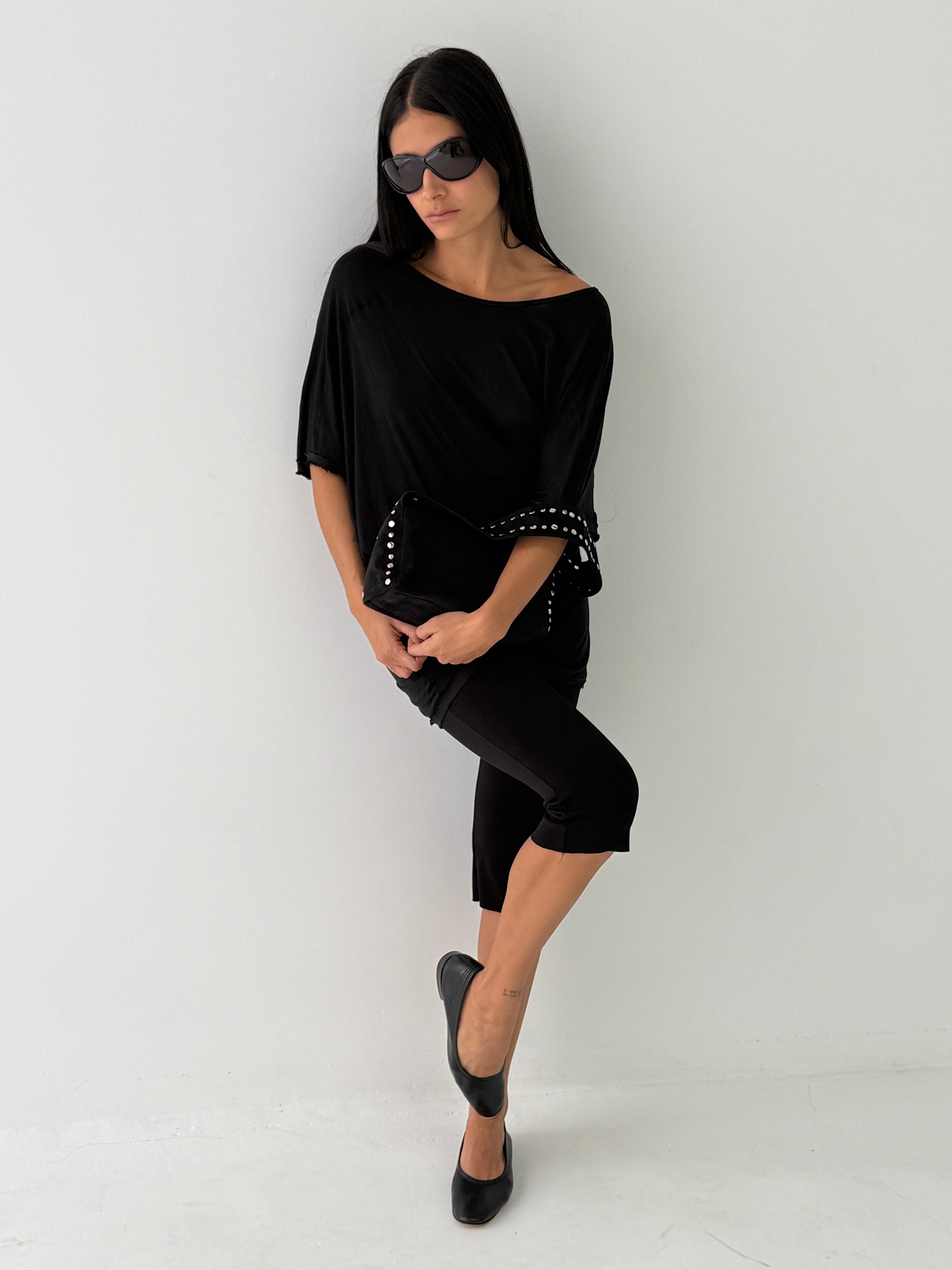 QUEENIE | BLACK SUEDE