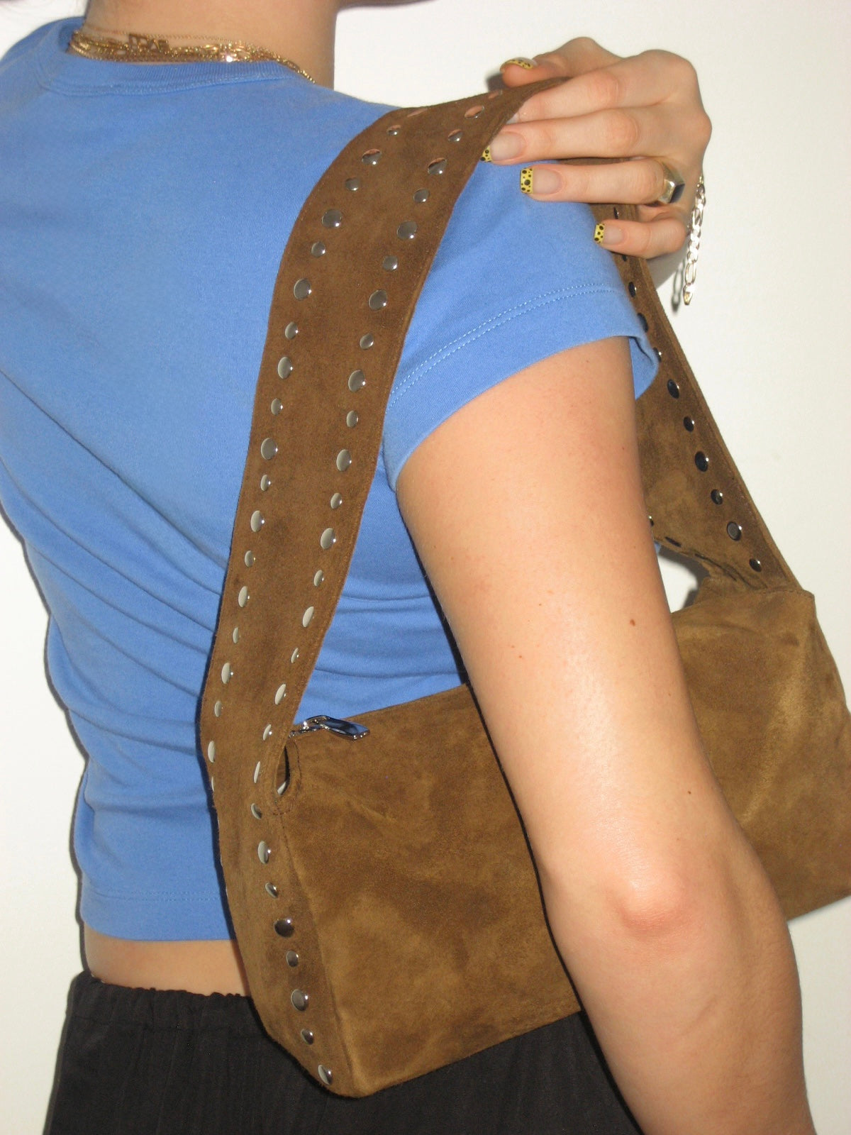 QUEENIE | BROWN SUEDE