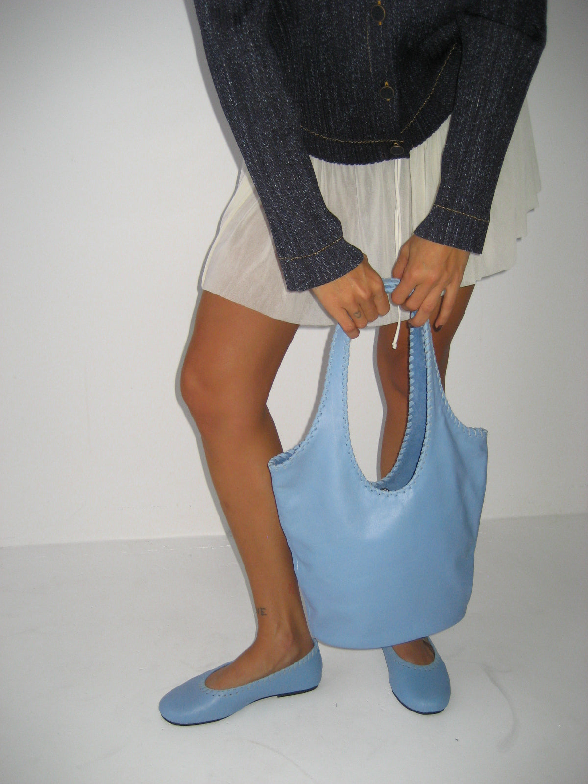 HATTIE TOTE | BLUE