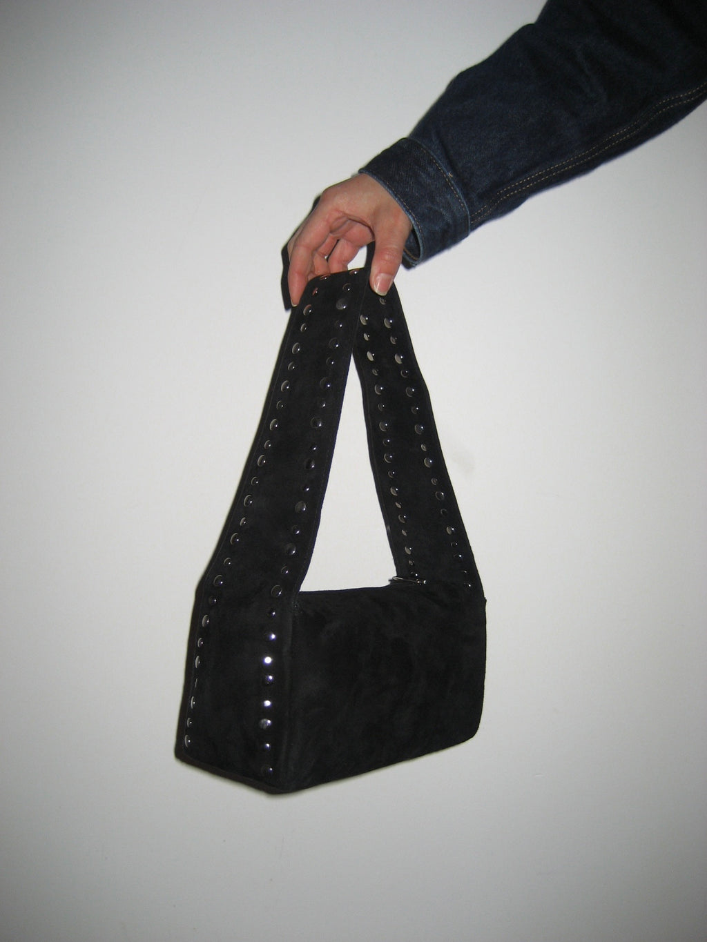 QUEENIE | BLACK SUEDE