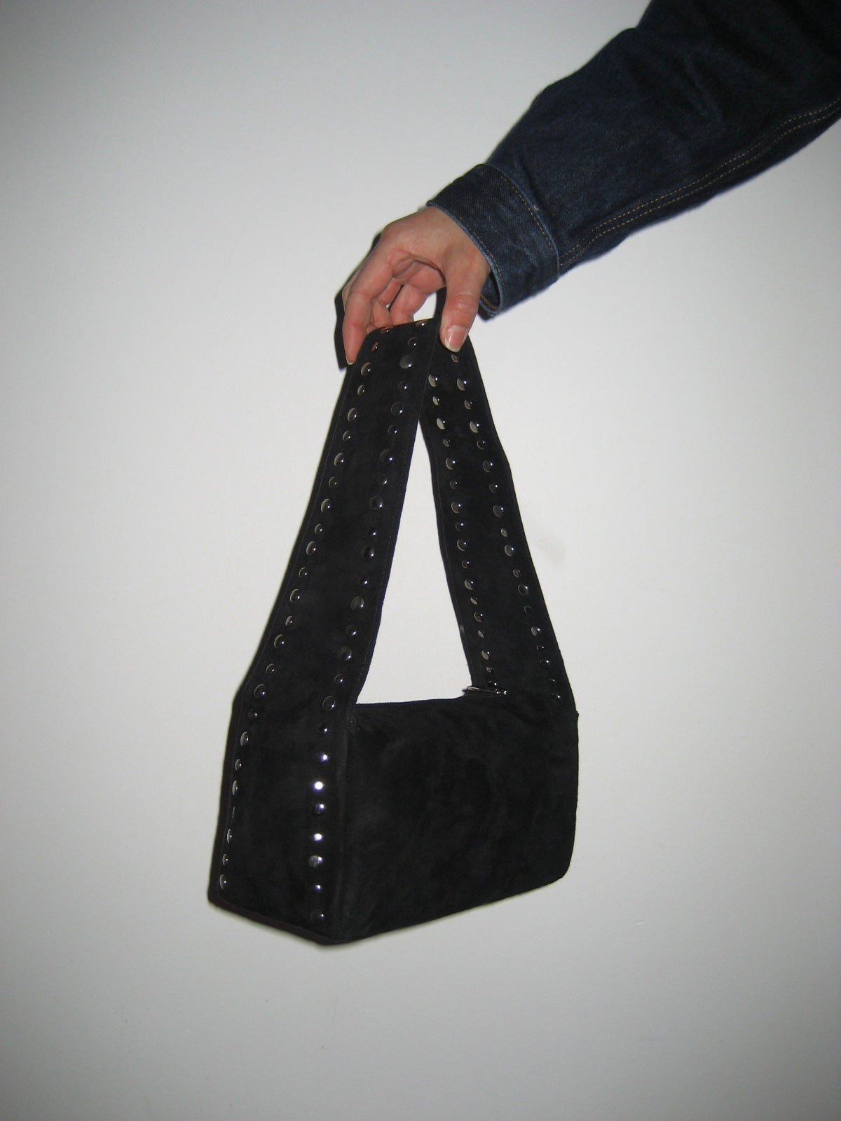 QUEENIE | BLACK SUEDE