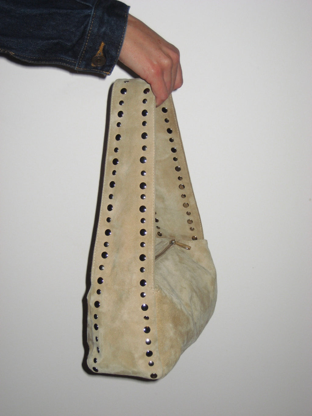 QUEENIE | CREAM SUEDE