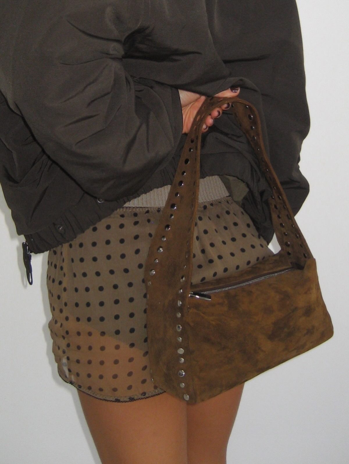 QUEENIE | BROWN SUEDE